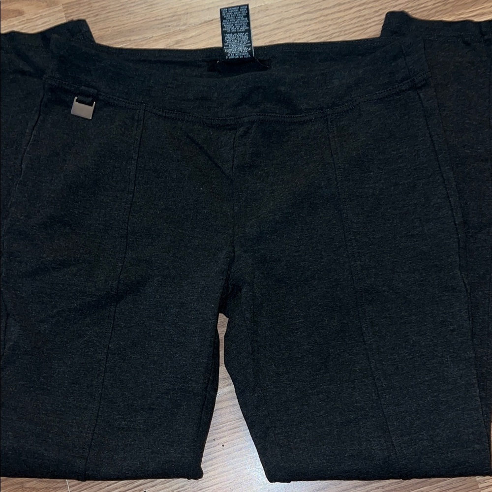 Zac & Rachel Charcoal Stretch Pants